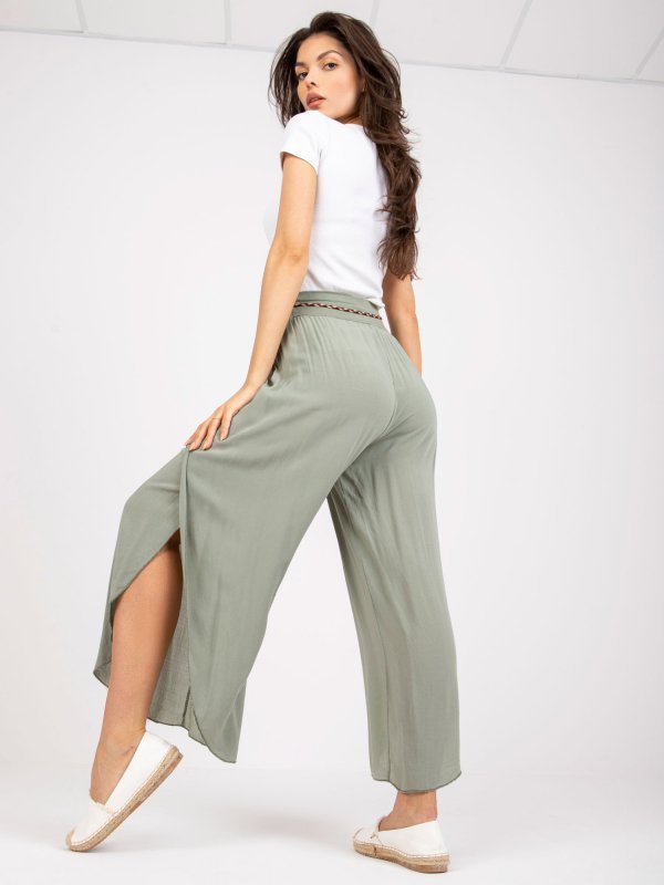 Spodnie-TW-SP-BI-81378.24P-khaki rozmiar - XL