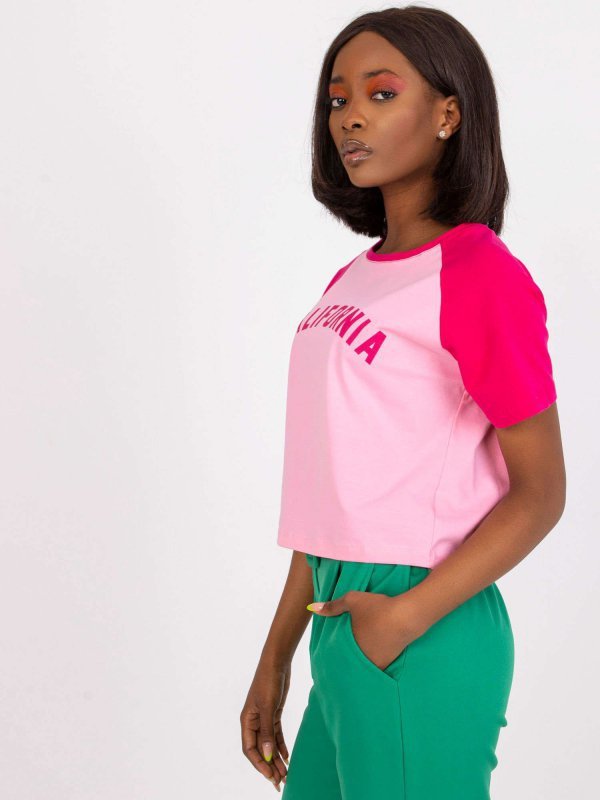 T-shirt-FA-TS-7708.44-fuksjowy rozmiar - ONE SIZE