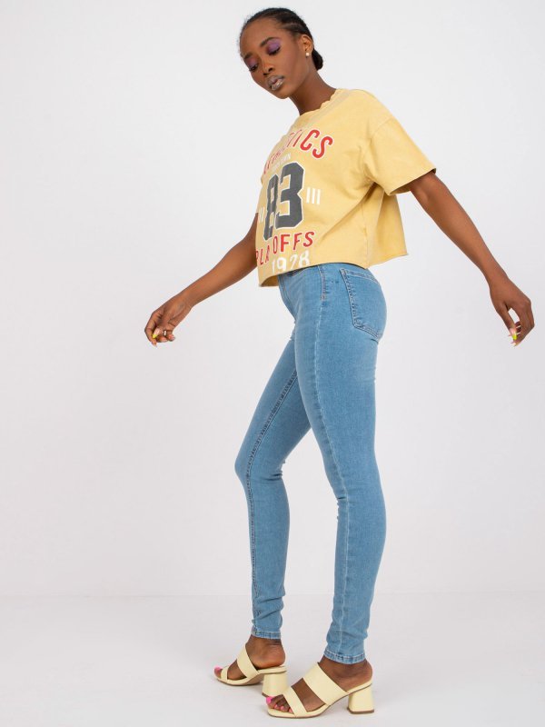 Spodnie jeans-RO-SP-PNT-2308.86-niebieski rozmiar - XS