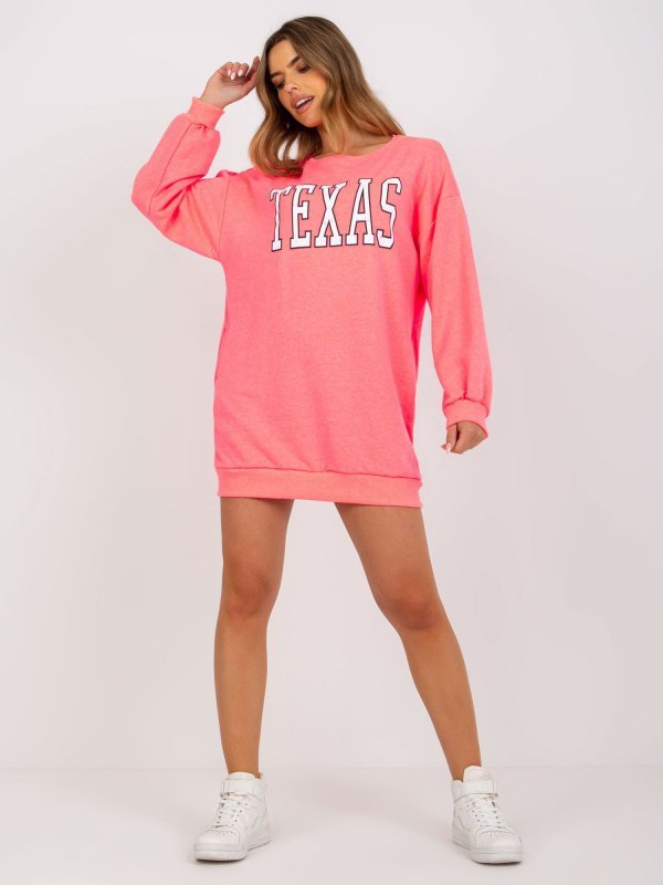 Bluza-EM-BL-U719.82P-fluo różowy rozmiar - ONE SIZE