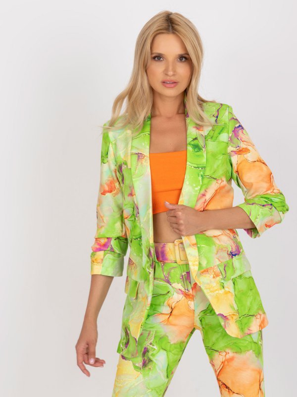 Marynarka-DHJ-MA-7684A-1.22X-jasny zielony rozmiar - XL