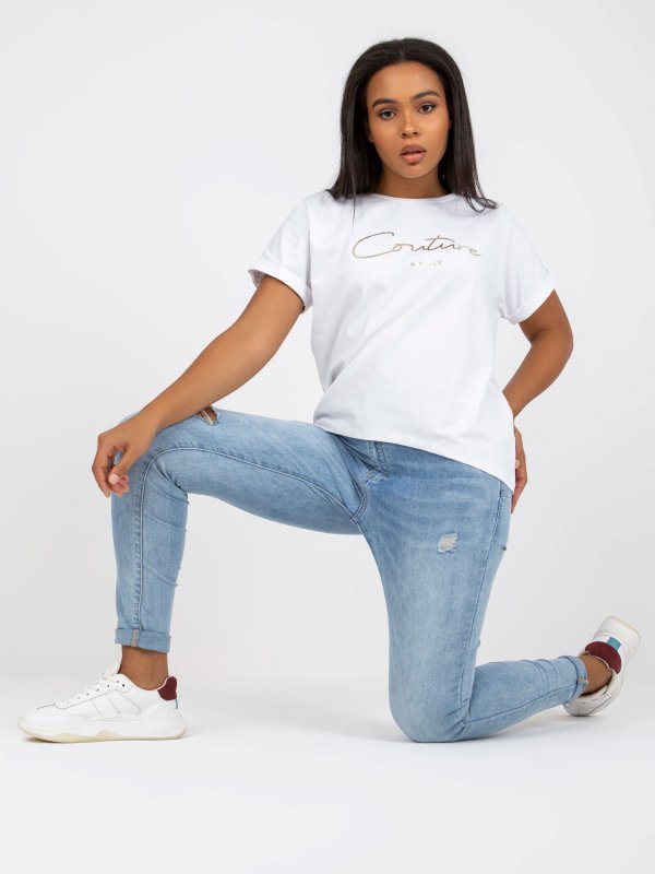 T-shirt-RV-TS-7775.66P-biały rozmiar - ONE SIZE