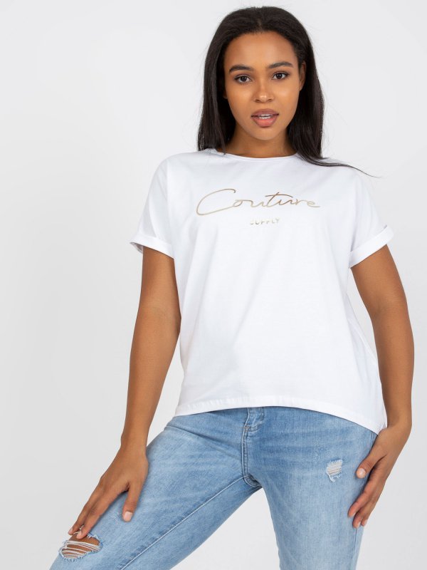 T-shirt-RV-TS-7775.66P-biały rozmiar - ONE SIZE