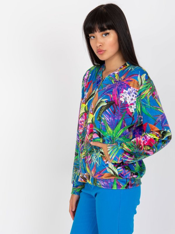 Bluza-RV-BL-8122.32-ciemny niebieski rozmiar - S/M