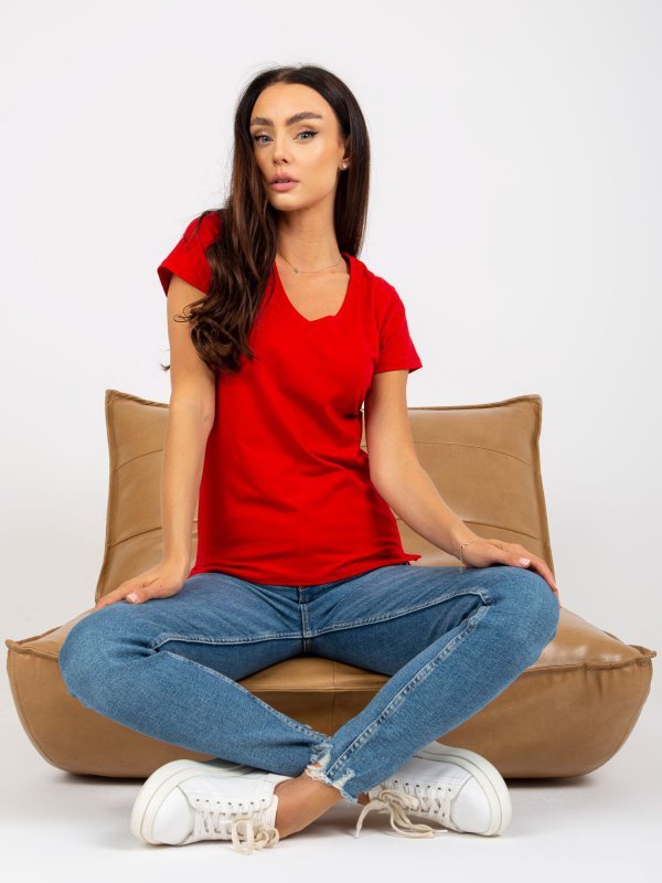 T-shirt-B-012.79P-czerwony rozmiar - XS