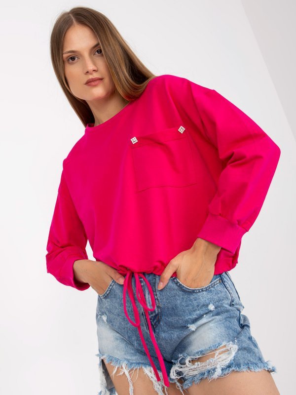 Bluza-RV-BL-8066.32P-fuksjowy rozmiar - S/M
