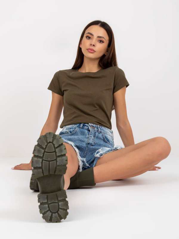T-shirt-B-013.11P-khaki rozmiar - 2XL