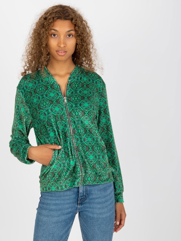 Bluza-RV-BL-8185.86-zielony rozmiar - S/M
