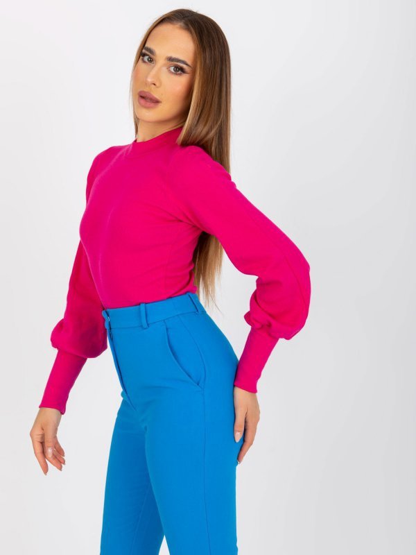 Bluzka-RV-BZ-5223.15-fuksjowy rozmiar - L