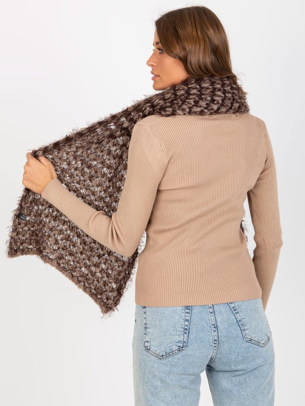 Szalik-AT-SZ-3710.88-ciemny bezowy rozmiar - ONE SIZE