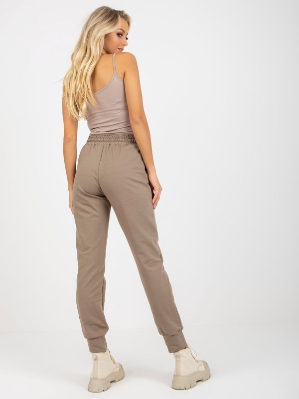 Spodnie-LK-SP-508922.05-ciemny bezowy rozmiar - L/XL
