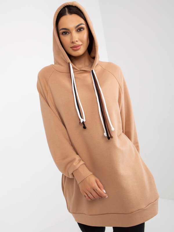 Bluza-FA-BL-8059.29P-camelowy rozmiar - ONE SIZE