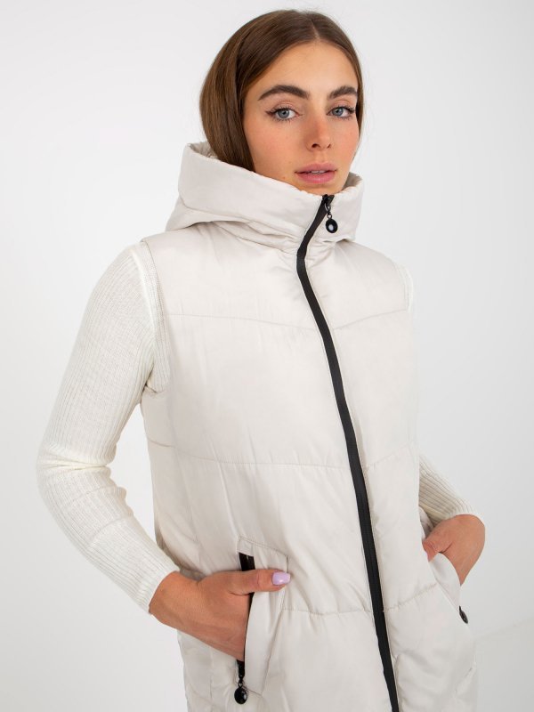 Kamizelka-NM-KZ-P22-6608.98P-ecru rozmiar - 2XL