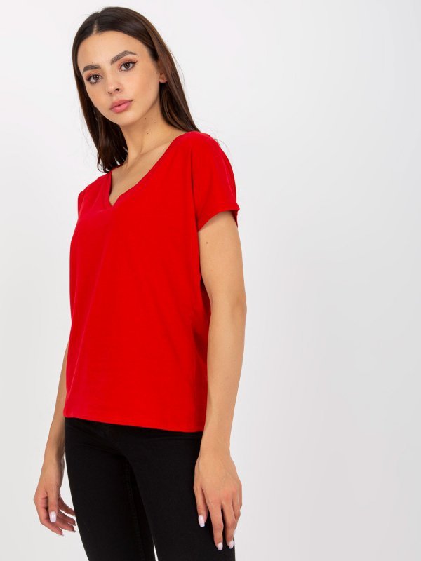 T-shirt-B-014.20X-czerwony rozmiar - S