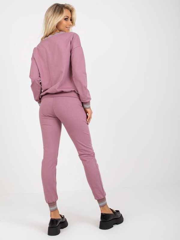 Komplet-RV-KMPL-8365.24P-ciemny różowy rozmiar - L/XL