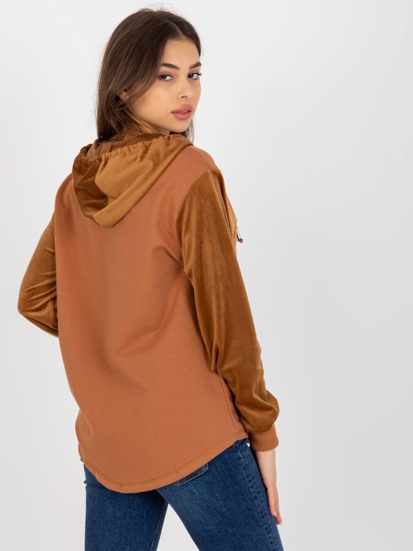 Bluza-FA-BL-8066.79-jasny brązowy rozmiar - ONE SIZE