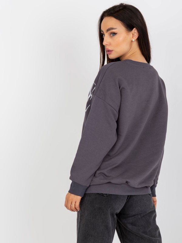 Bluza-EM-BL-7886.88-ciemny szary rozmiar - L