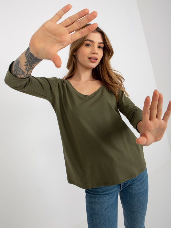 Bluzka-EM-BZ-ES-21-609.10X-khaki rozmiar - ONE SIZE