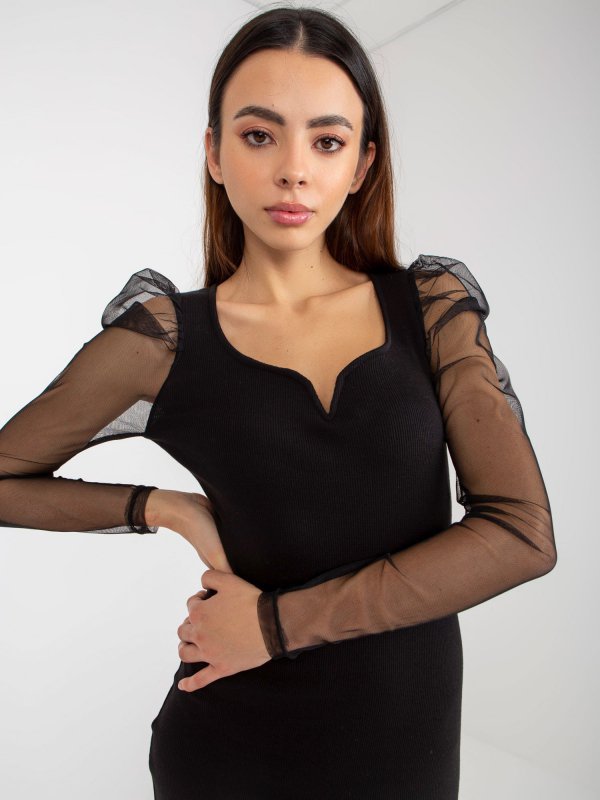 Bluzka-TW-BZ-OB-047.45P-czarny rozmiar - XL