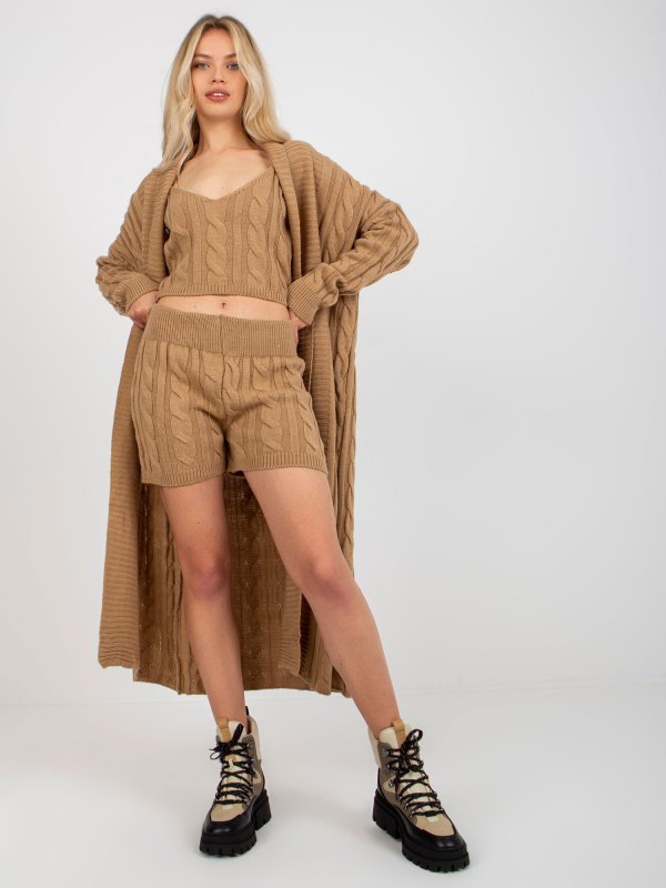 Komplet-VI-KMPL-21TU752.06P-camelowy rozmiar - ONE SIZE
