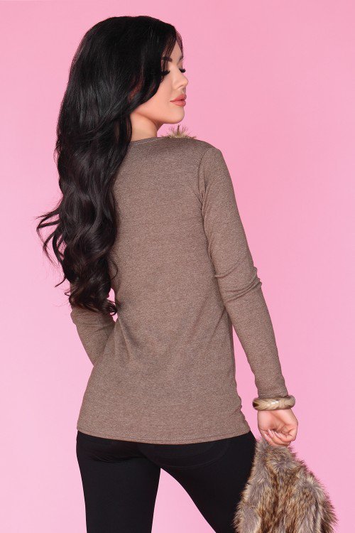 Bluzka CG019 Beige rozmiar - XL