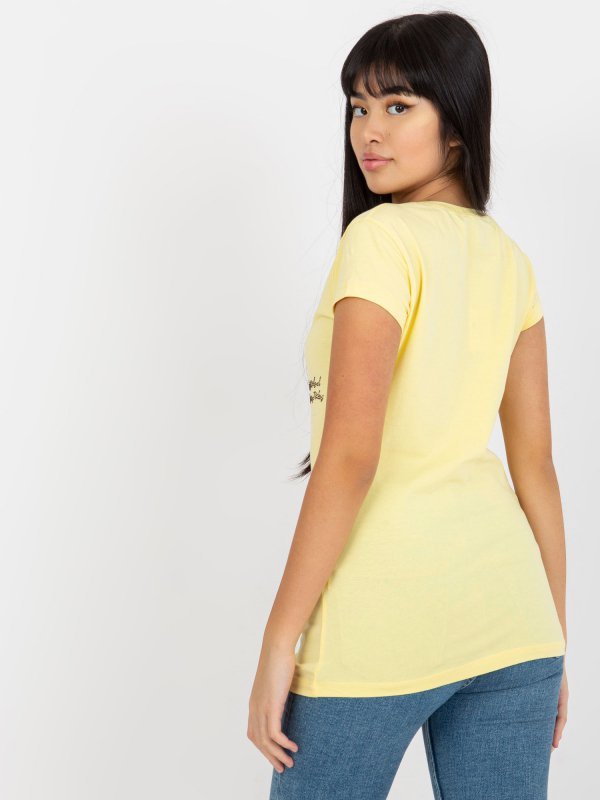 T-shirt-EM-TS-HS-21-531.20X-jasny żółty rozmiar - S