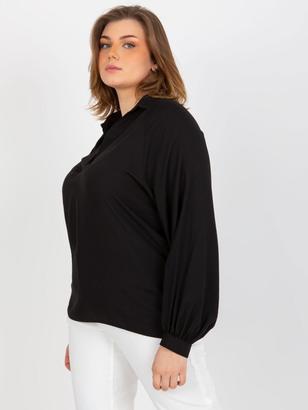 Koszula-LK-KS-509032.88P-czarny rozmiar - M/L