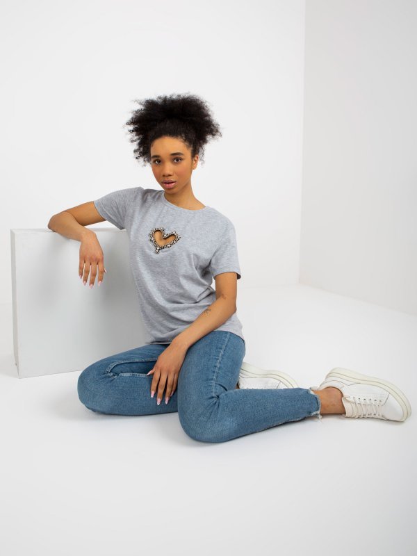 T-shirt-FA-TS-8470.03X-szary rozmiar - ONE SIZE