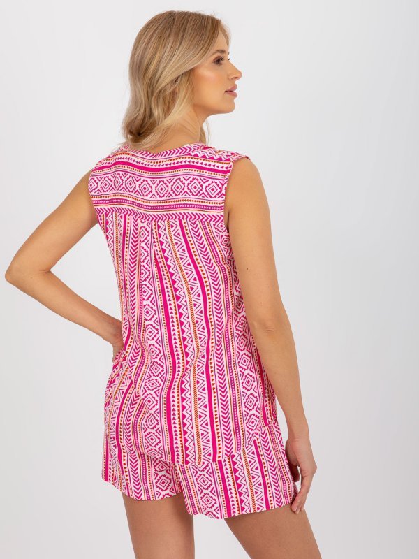 Bluzka-D73771R11115A-różowy rozmiar - XXL