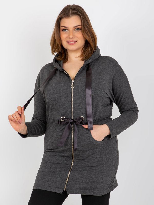 Bluza-EM-BL-HW-20-464.02P-ciemny szary rozmiar - M