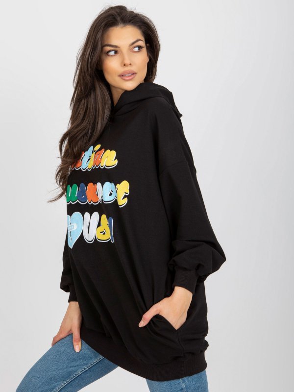 Bluza-FA-BL-8117.48-czarny rozmiar - ONE SIZE