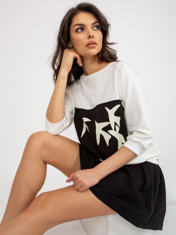 Komplet-FA-KMPL-8433.66P-ecru rozmiar - L/XL