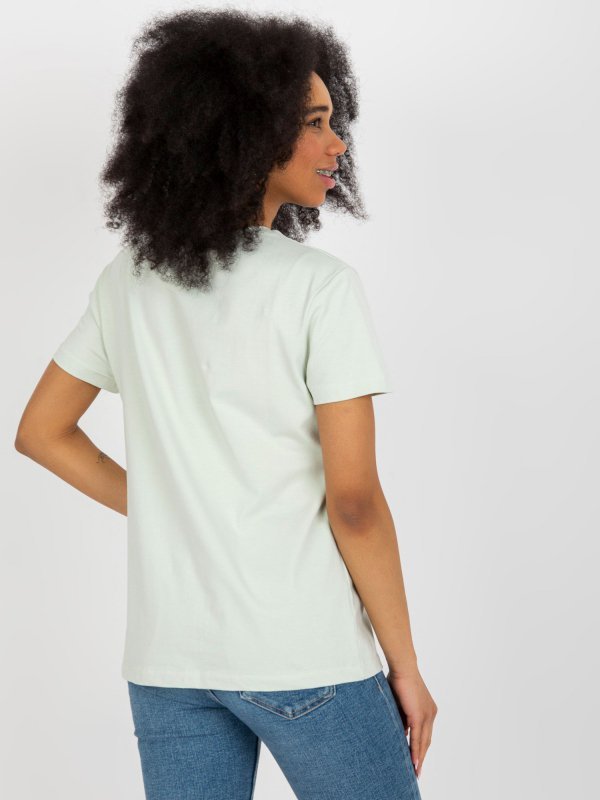 T-shirt-FA-TS-8470.03X-mietowy rozmiar - ONE SIZE