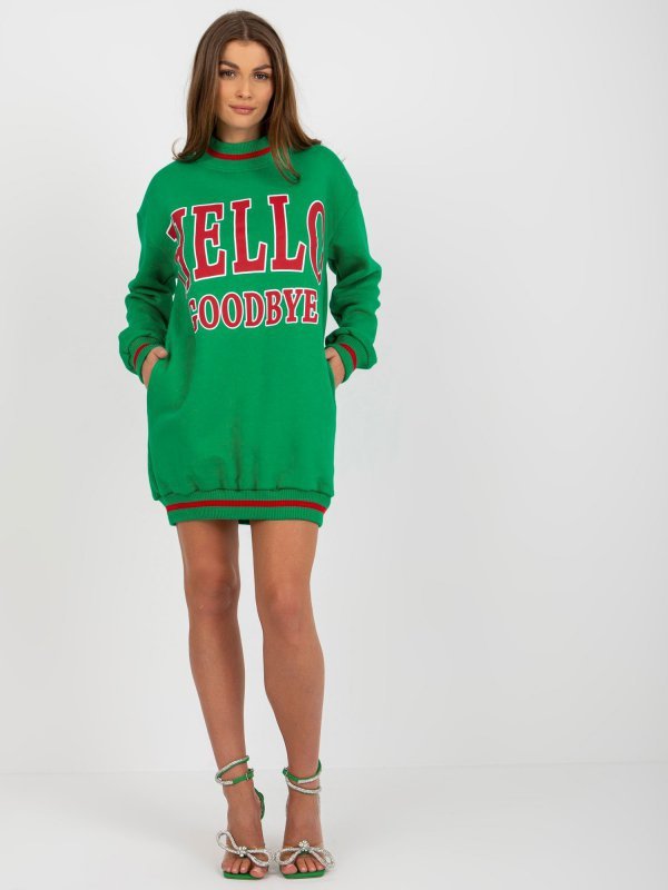 Bluza-EM-BL-775.94-zielony rozmiar - ONE SIZE