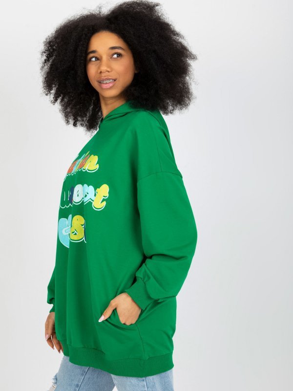 Bluza-FA-BL-8117.48-zielony rozmiar - ONE SIZE