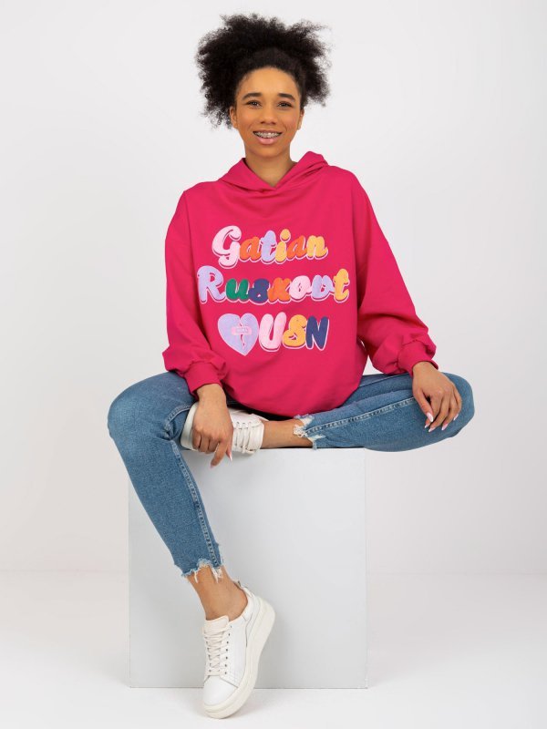 Bluza-FA-BL-8117.48-fuksjowy rozmiar - ONE SIZE