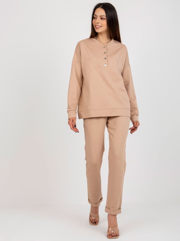 Komplet-LK-KMPL-509291.57-camelowy rozmiar - L/XL