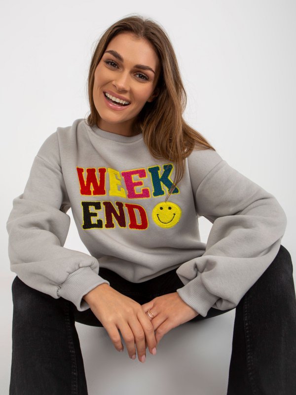 Bluza-EM-BL-617-6.30X-szary rozmiar - ONE SIZE