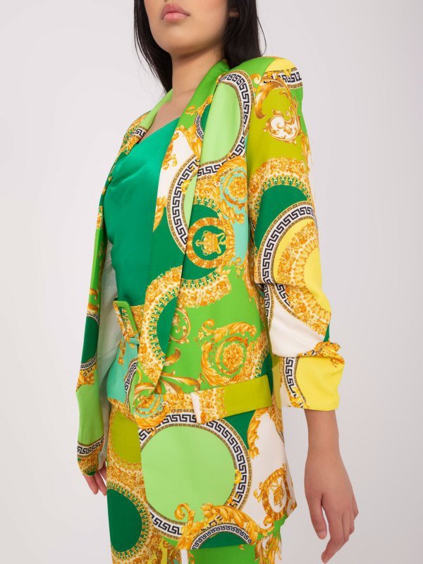 Marynarka-DHJ-MA-7684B-3.95P-zielony rozmiar - XL