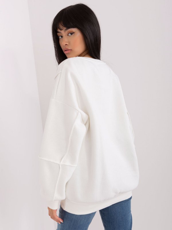 Bluza-EM-BL-763.00P-ecru rozmiar - ONE SIZE