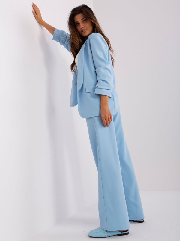 Marynarka-LK-MA-509034.85-jasny niebieski rozmiar - S/M