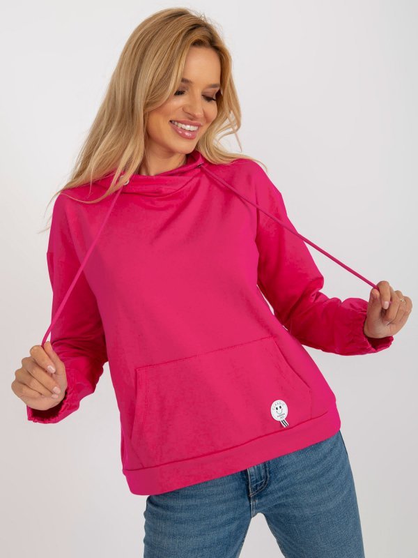 Bluza-RV-BL-8655.00P-fuksjowy rozmiar - S/M