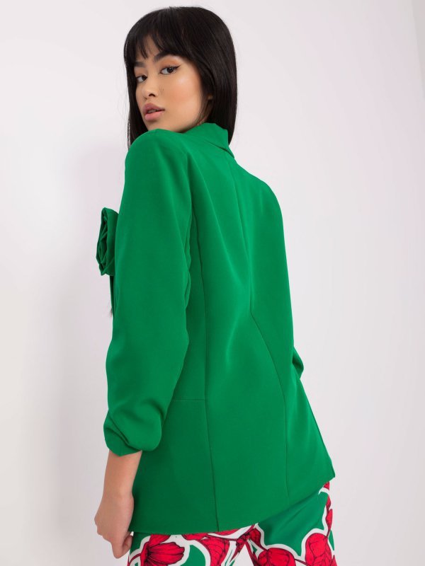 Marynarka-DHJ-MA-7173.10-zielony rozmiar - 2XL