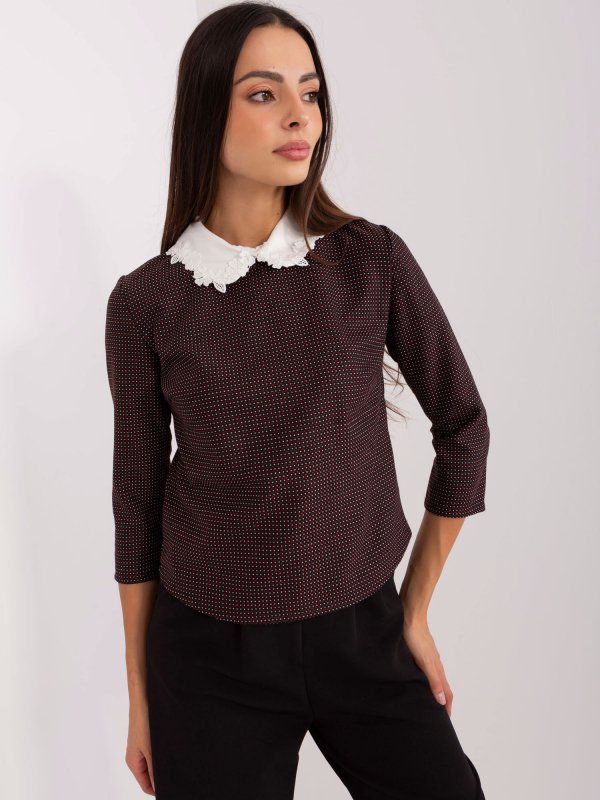 Bluzka-LK-BZ-506477.70P-czarny rozmiar - 36