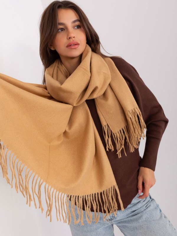 Szalik-AT-SZ-23185.73P-camelowy rozmiar - ONE SIZE