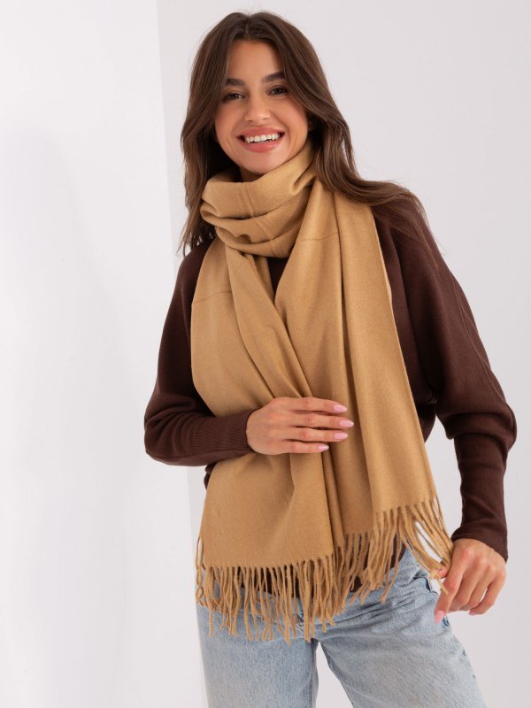 Szalik-AT-SZ-23185.73P-camelowy rozmiar - ONE SIZE