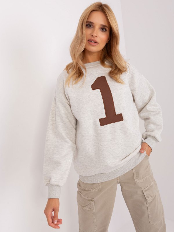 Bluza-EM-BL-617-9.11X-jasny szary rozmiar - ONE SIZE