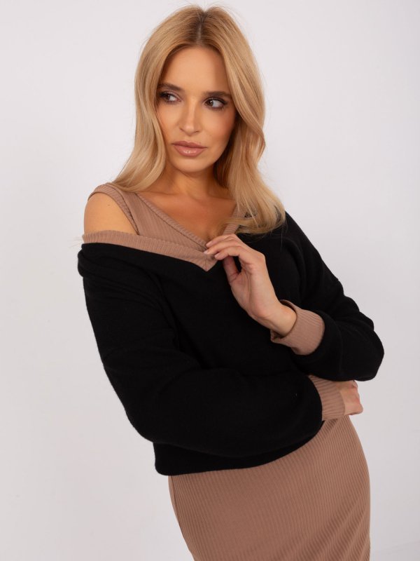 Komplet-WN-KMPL-679.26X-czarny rozmiar - XL