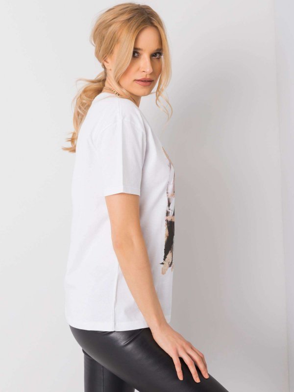 T-shirt-HB-TS-3033.09P-biały rozmiar - S
