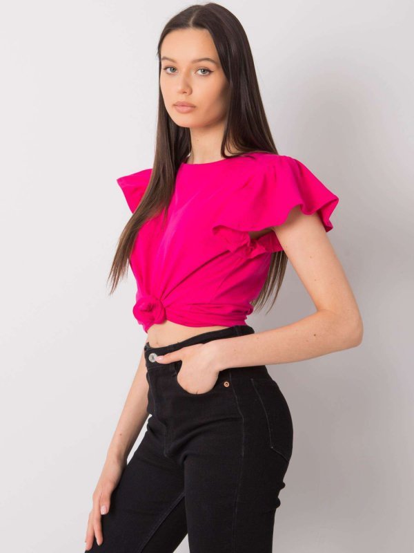 Bluzka-FA-BZ-7172.57P-fuksjowy rozmiar - ONE SIZE